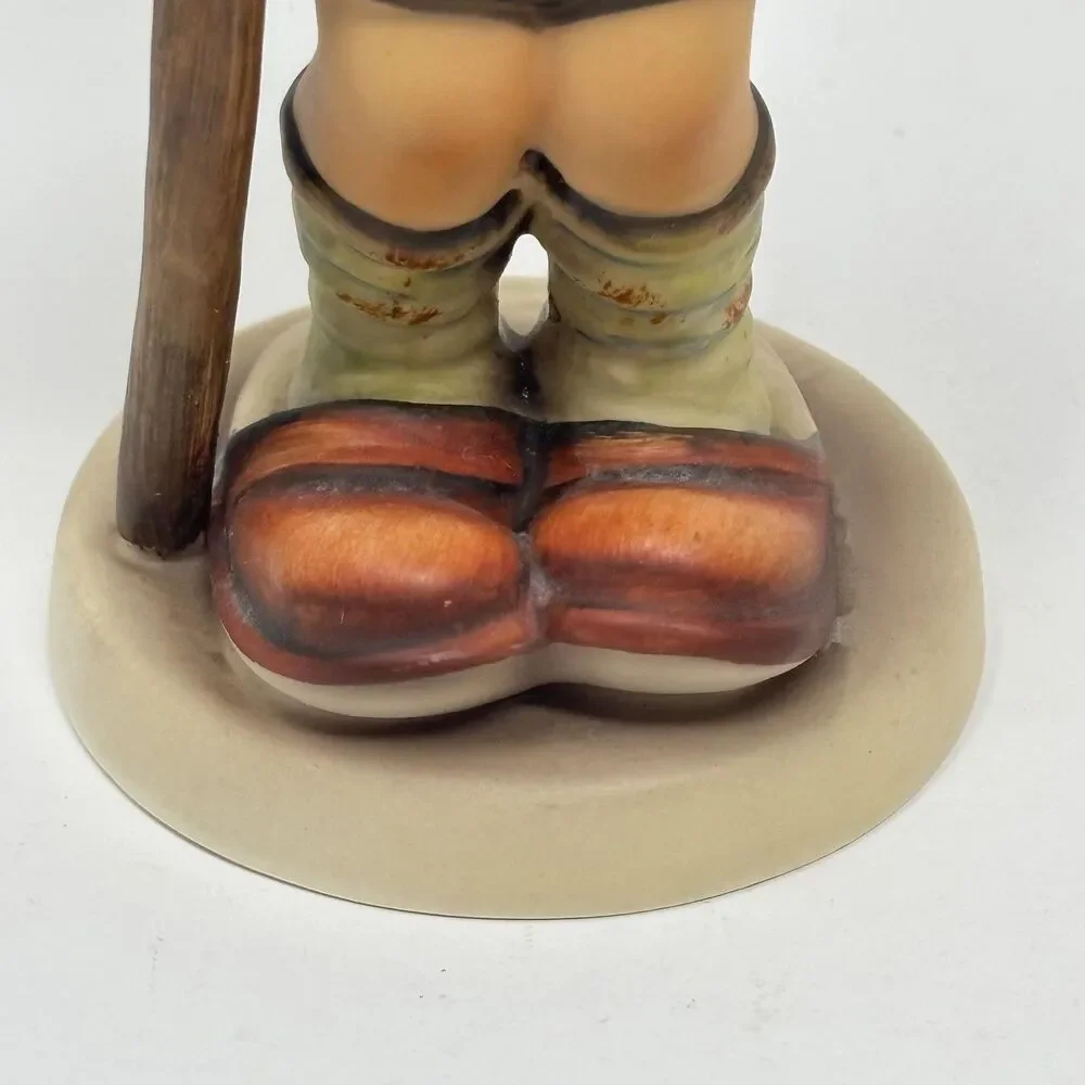 Vtg 1960 Goebel Hummel Little Hiker 16/1 Figurine West Germany Boy Walking Stick